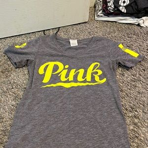 Neon pink top